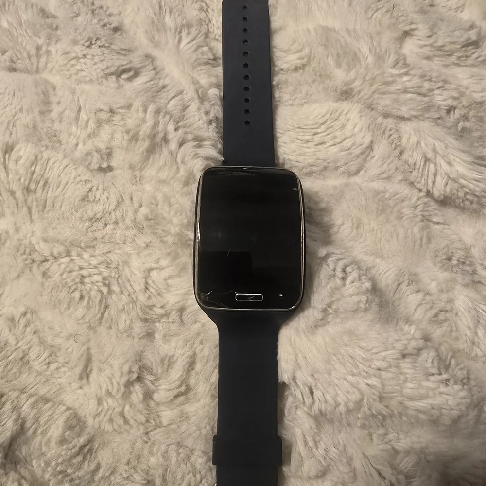Samsung Smartwatch with Dark Blue Band